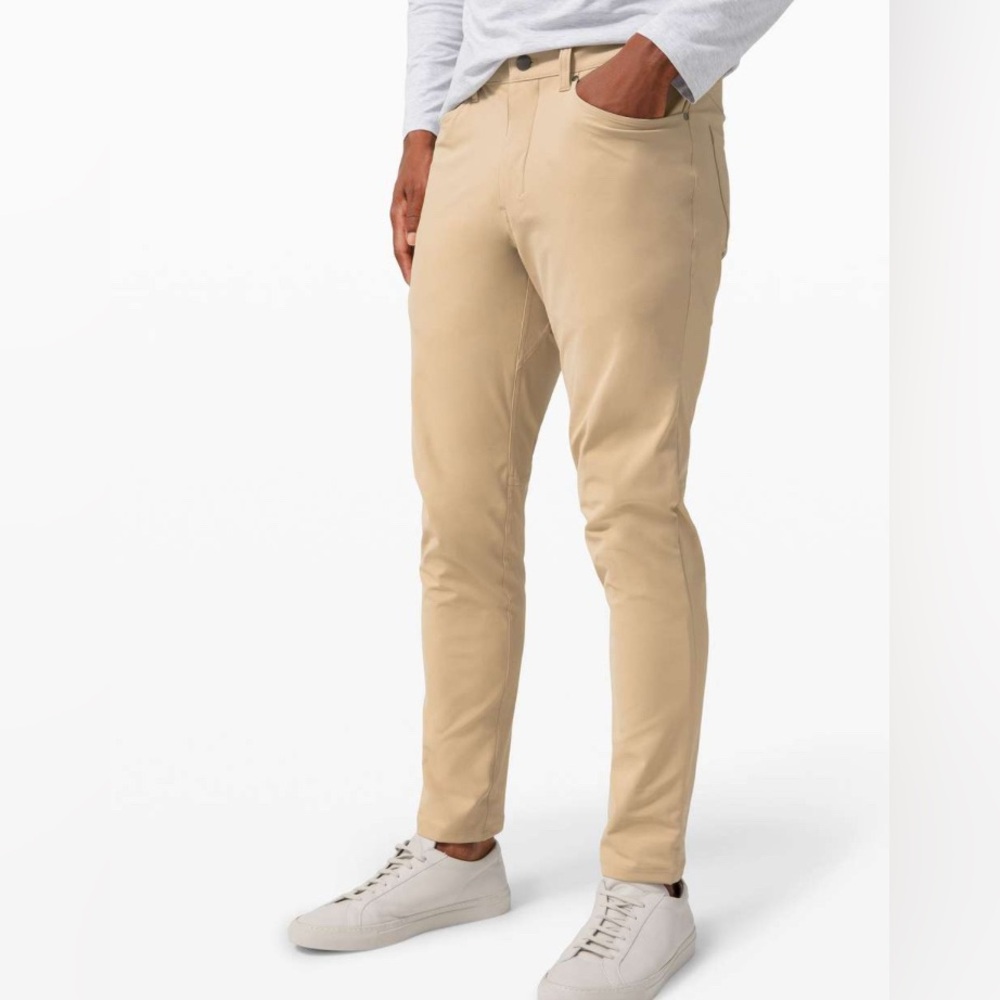 Lululemon ABC Pant Slim 36x34 Trench NWT Warpstreme Men’s Pants